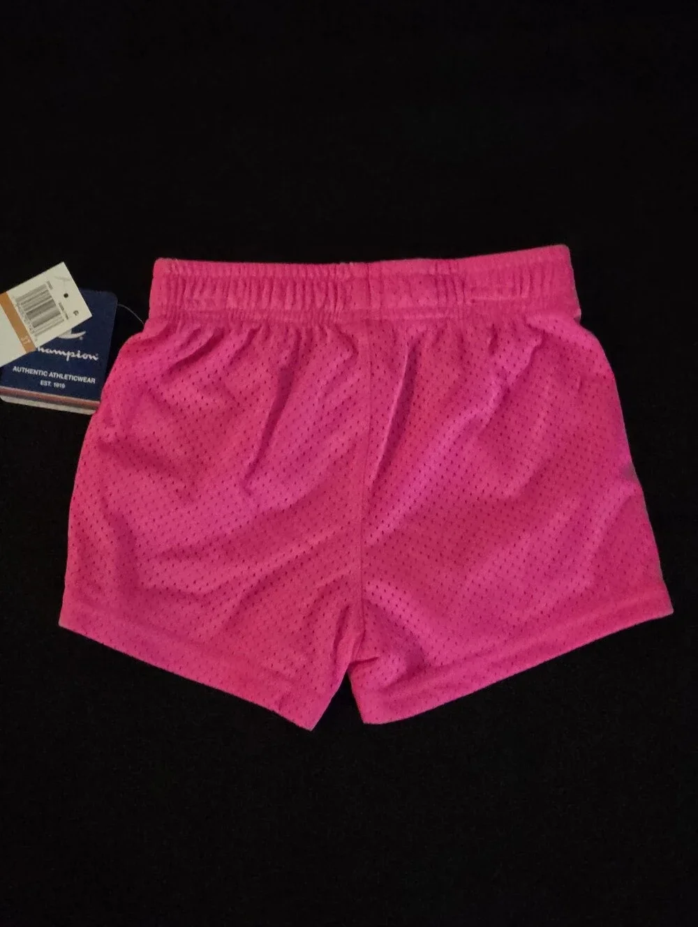 Champion Hot Pink Mesh Athletic Shorts Girls 3T